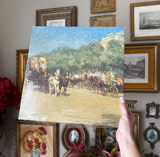 Le Jour Du Grand Prix Vintage Jigsaw Puzzle