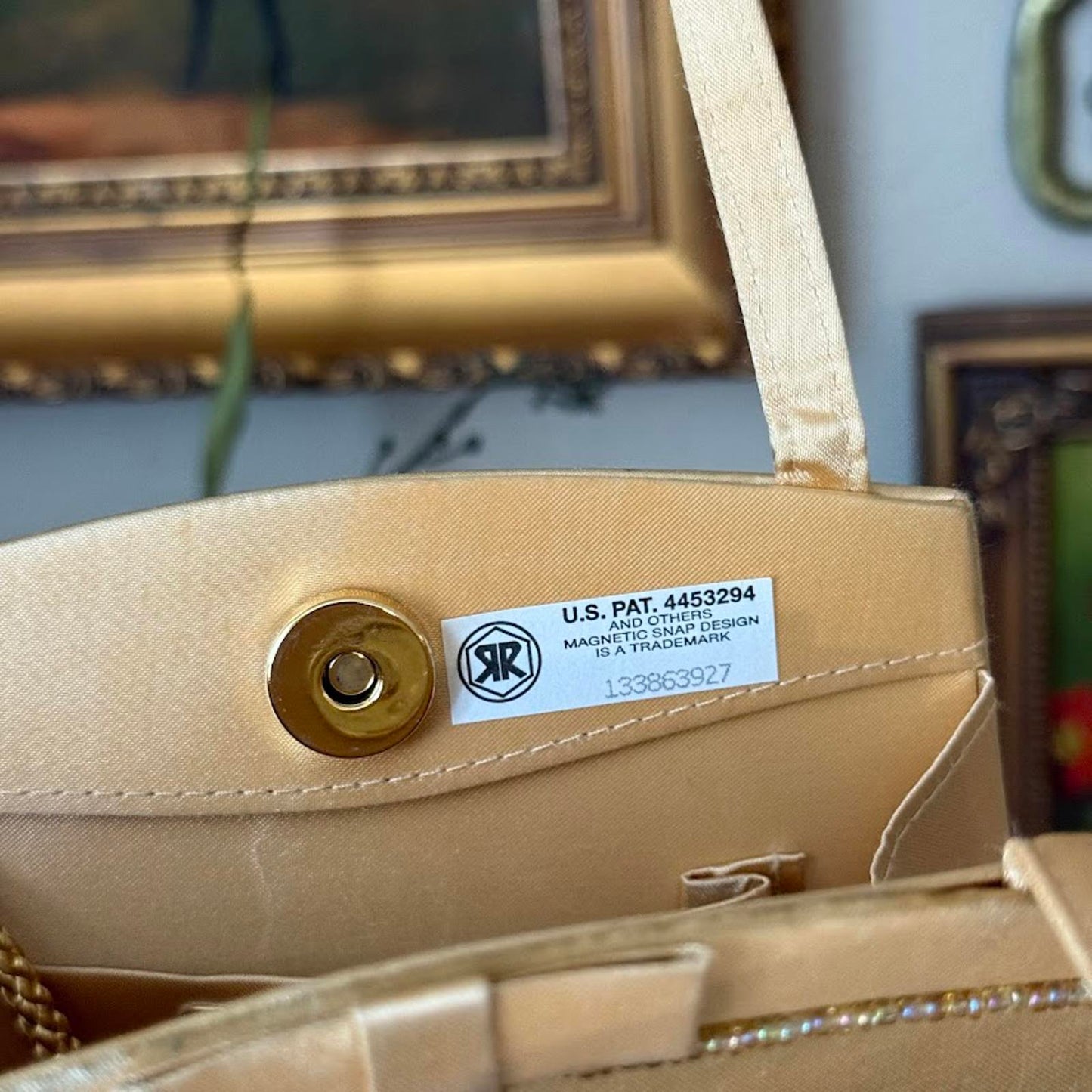 Vintage Valerie Stevens Sequin Bead Purse