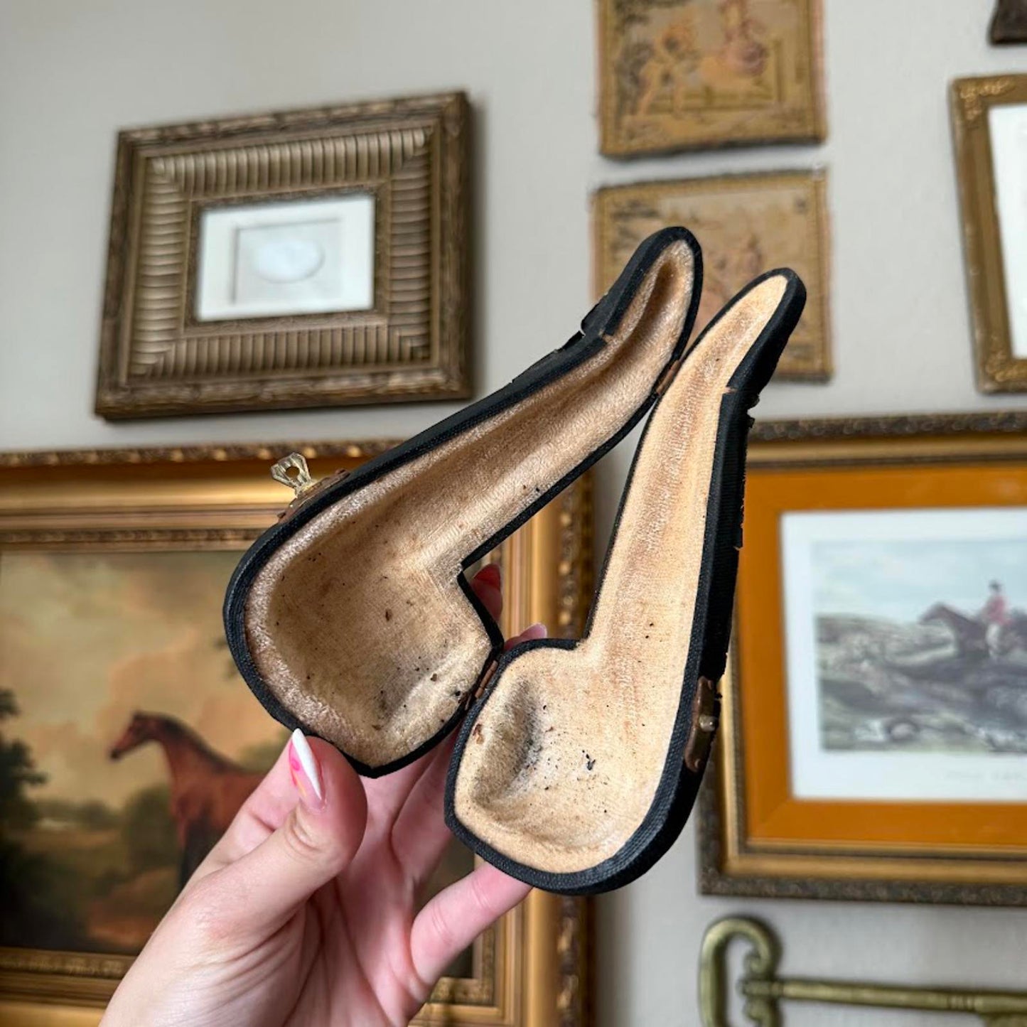 Vintage Pipe with Case