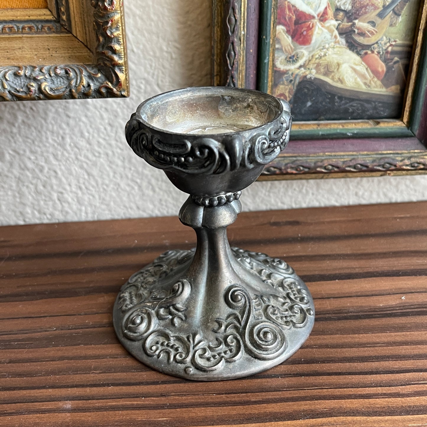 Vintage Godinger Silver Home Decorative Candlestick Candle Holders