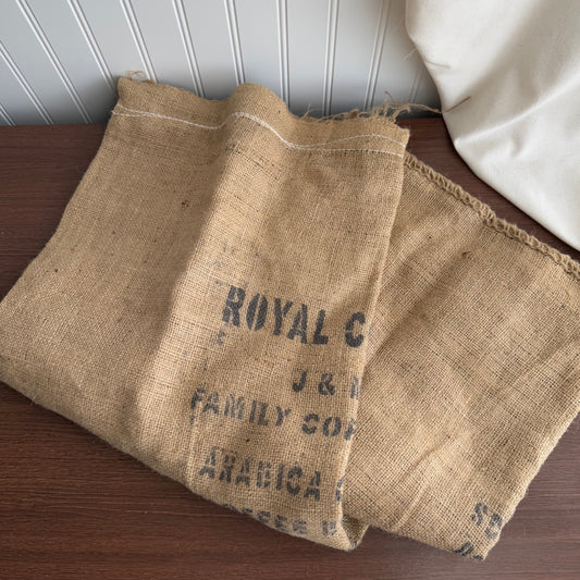 Burlap Royal Coffee bag