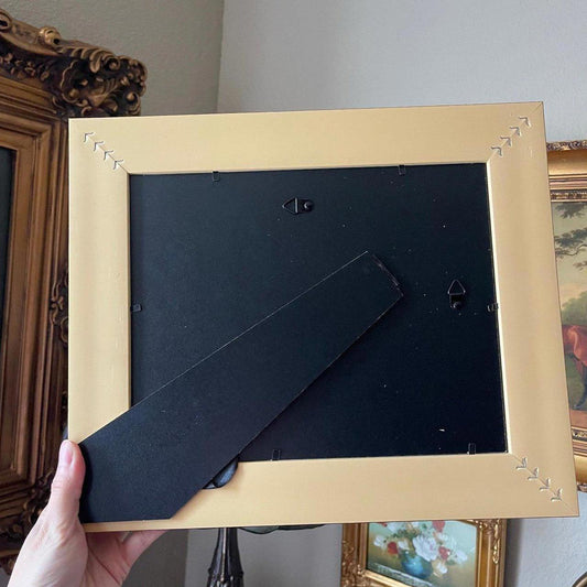 Vintage Inspired Brown Horse in Landscape painting Art Print Gallery wall, home decor, vintage decor, vintage art work, painting, artprint