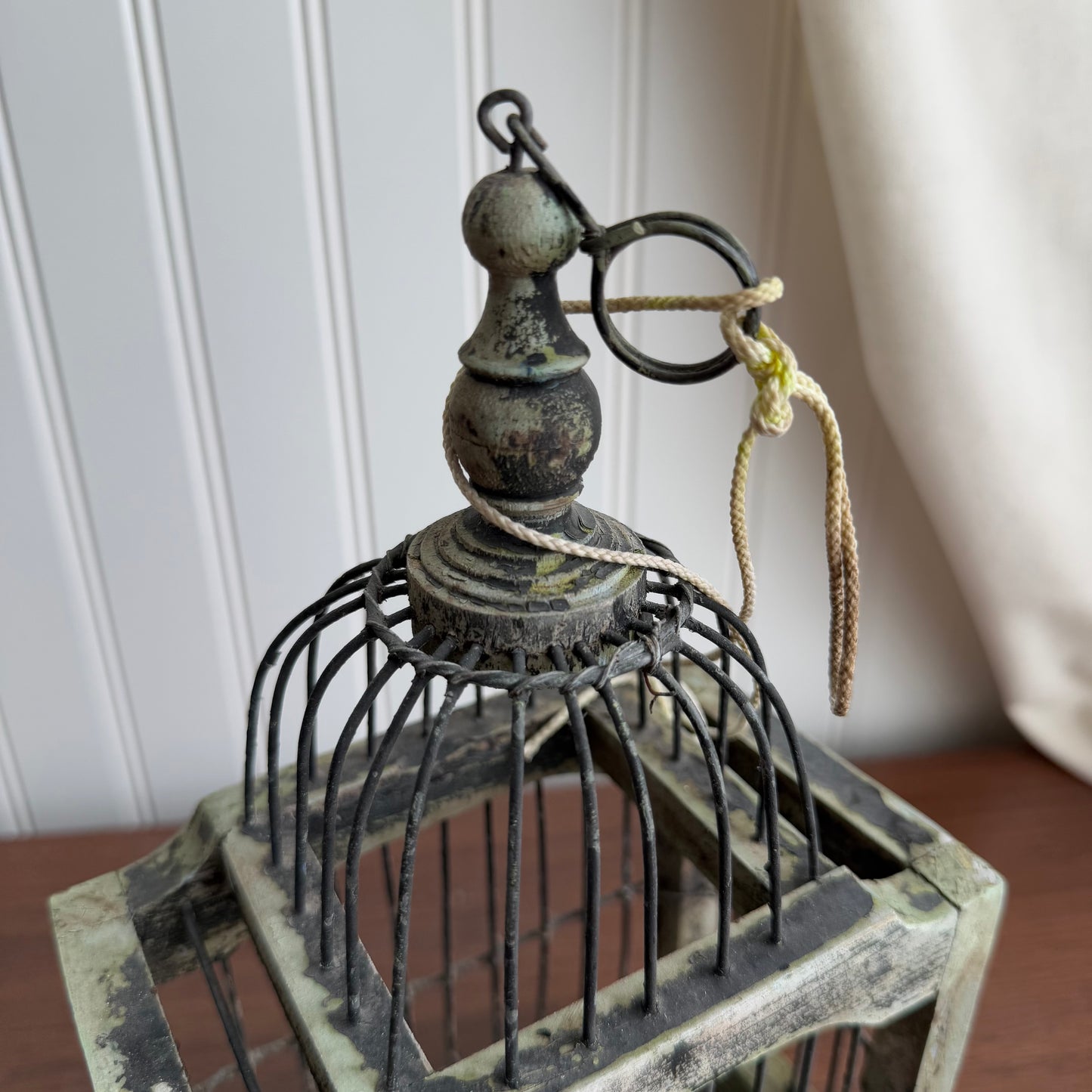 Small wooden Birdcage