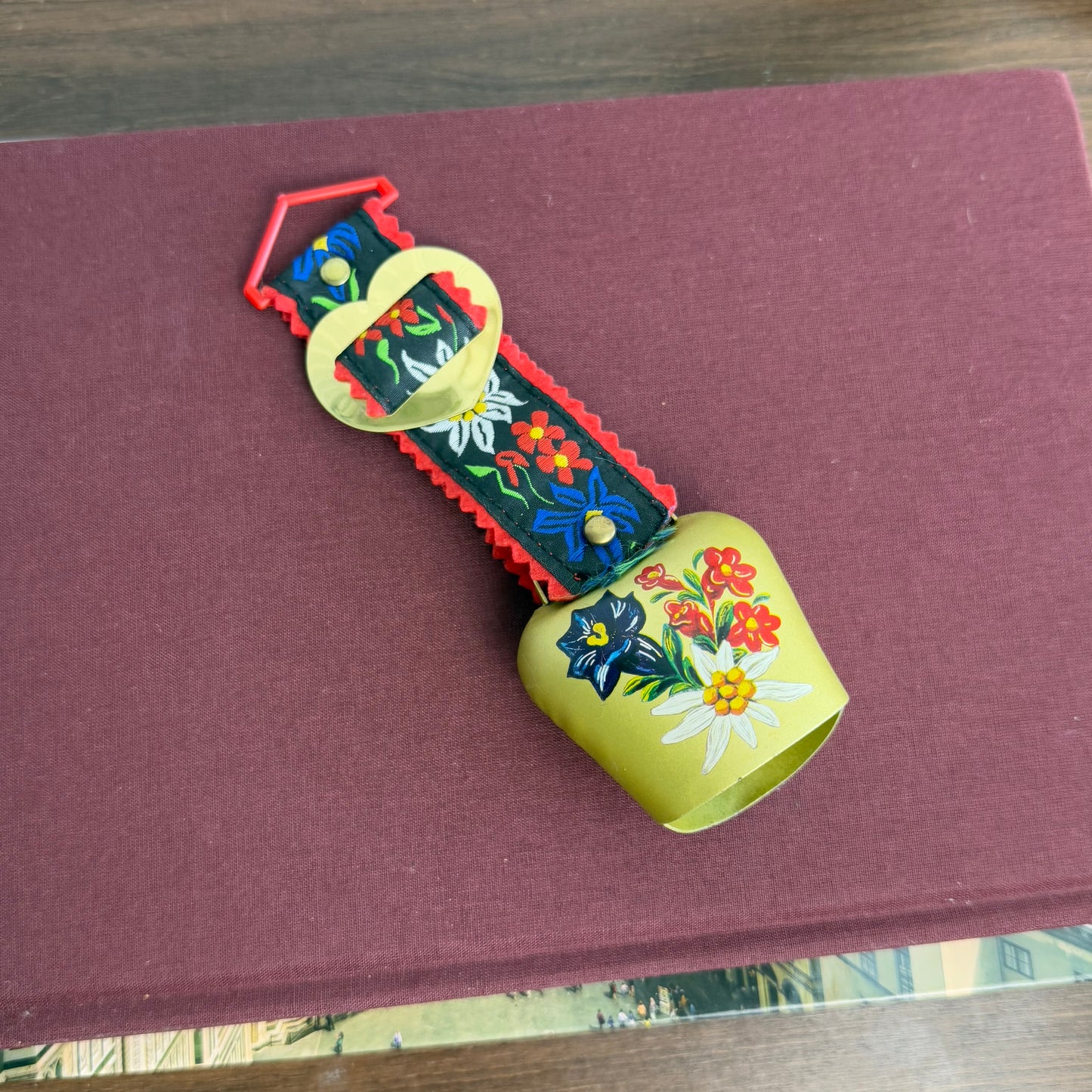 Swiss cowbell Handpainted