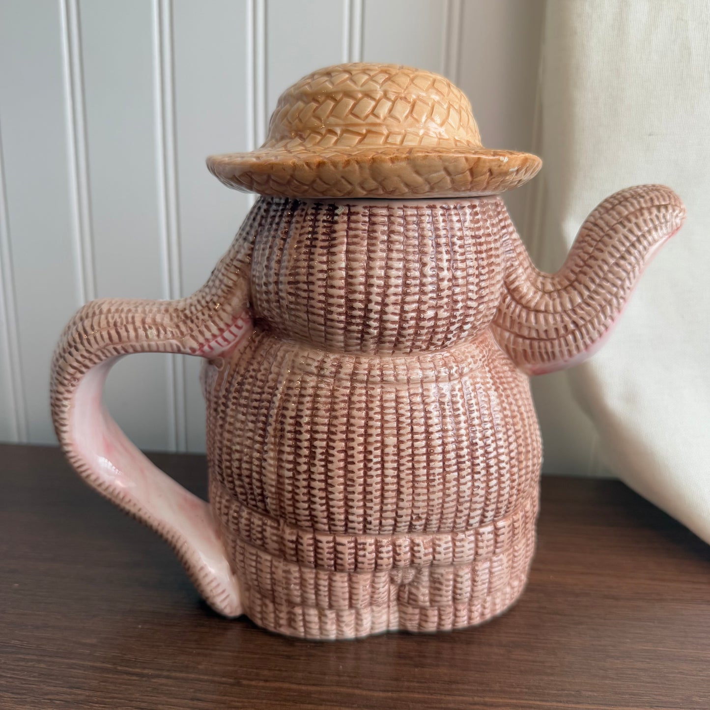 Ceramic Floppy Ears Bunny Rabbit Teapot