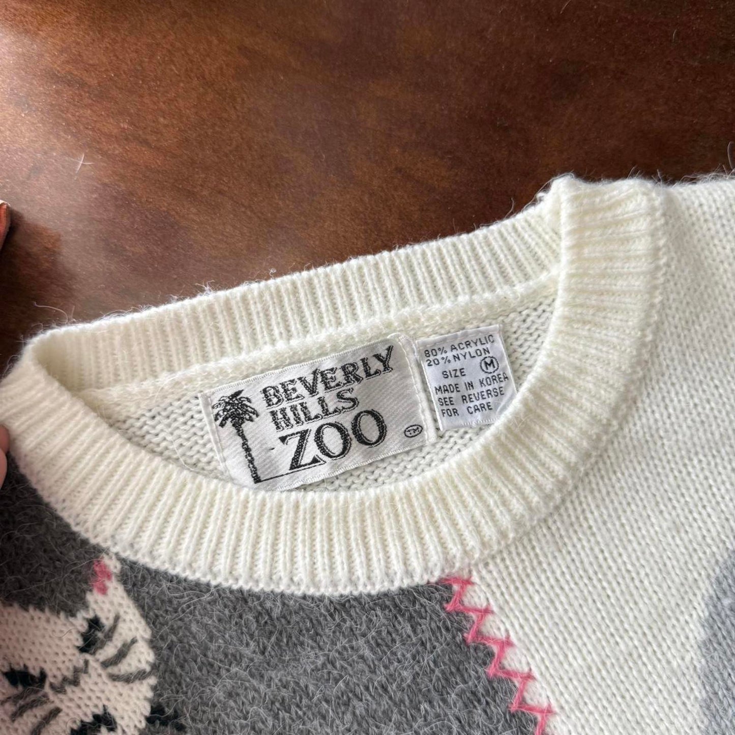 Vintage 80s Beverly Hills Zoo Womens