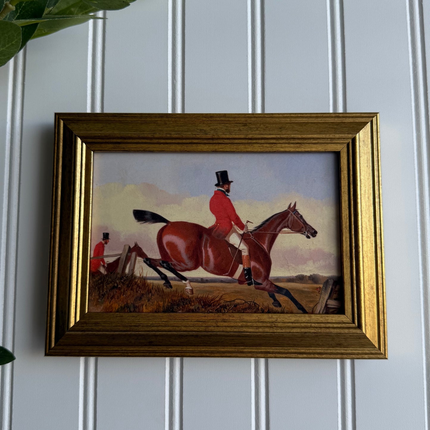 Equestrian English Man riding a horse Art Print Gallery Wall