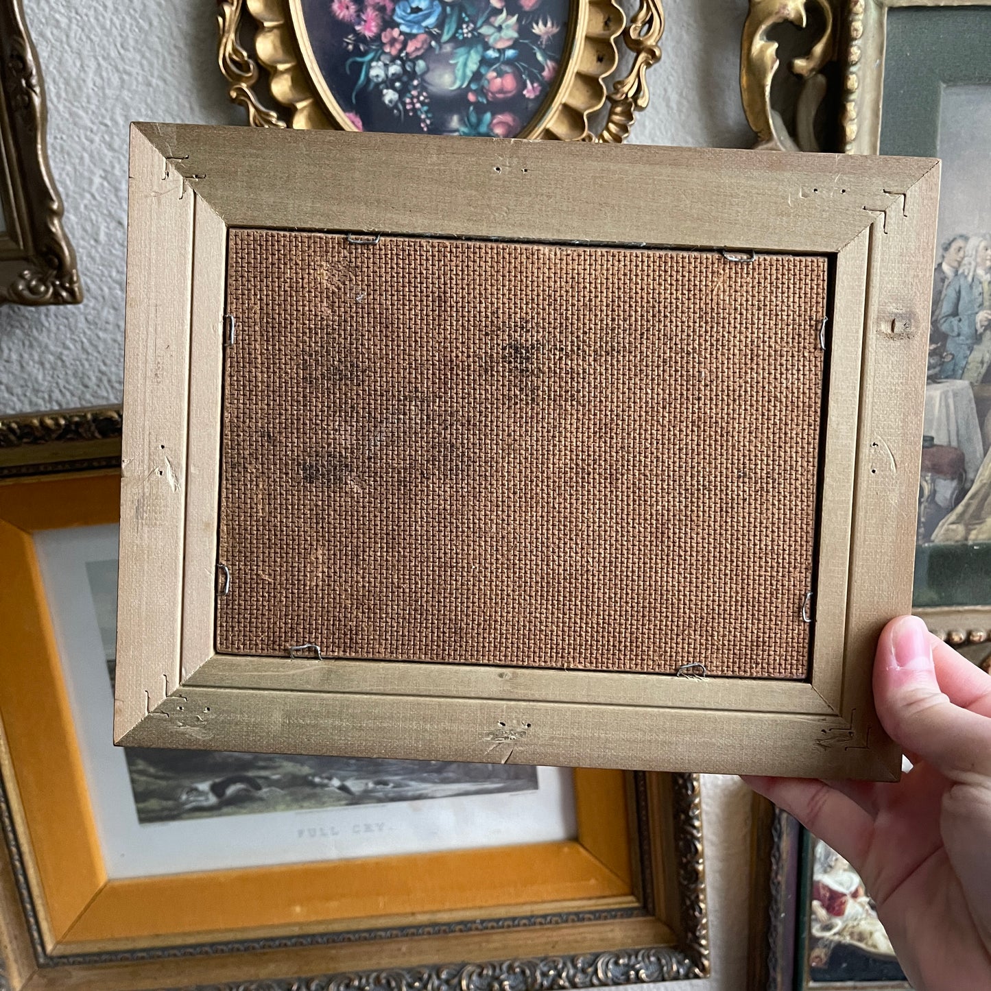 Vintage scenery landscape oil painting K.Bishop