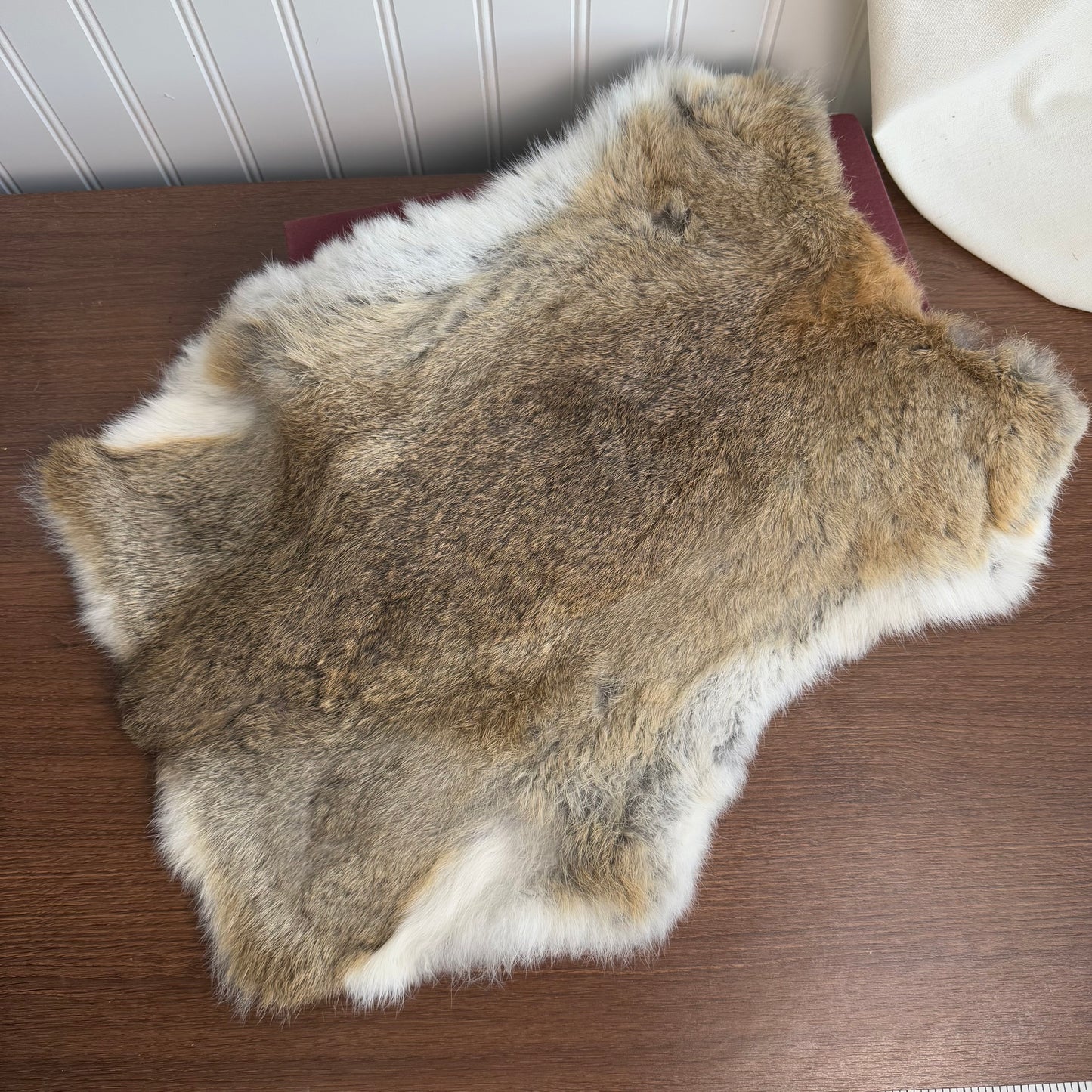 Set of 3 Rabbit Fur Pelts