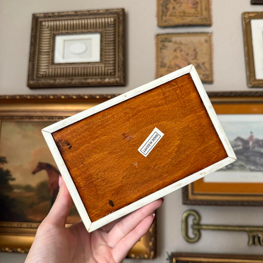 Wooden Handmade Shell Inlay Box Made in Egypt