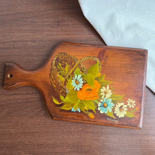 Hand Painted Wooden Cutting Board