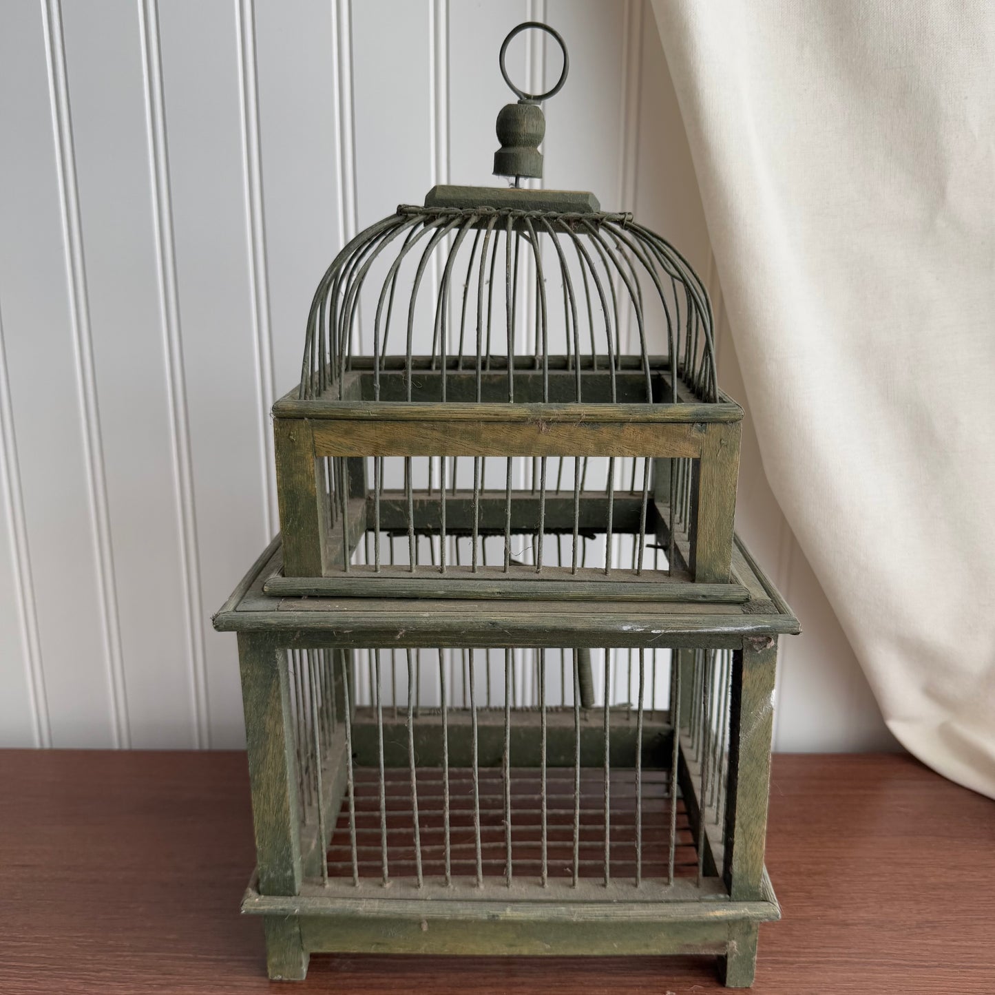 Medium Wooden Bird cage