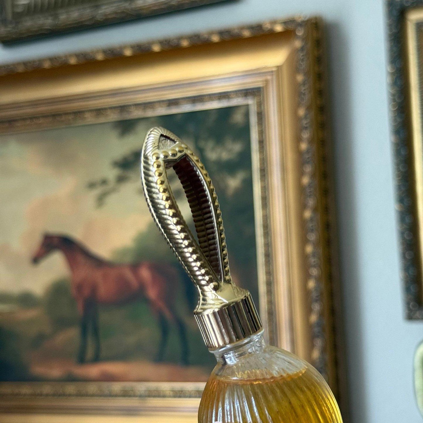 Avon "To a Wild Rose" Cologne in a bell-shaped bottle