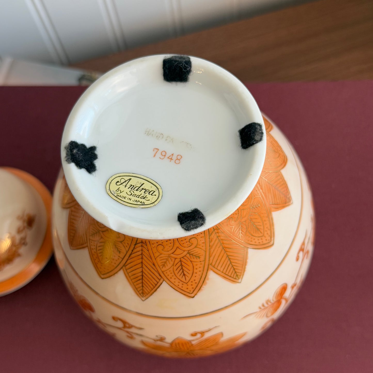 Vintage Ginger Jar by Andrea by Sadek