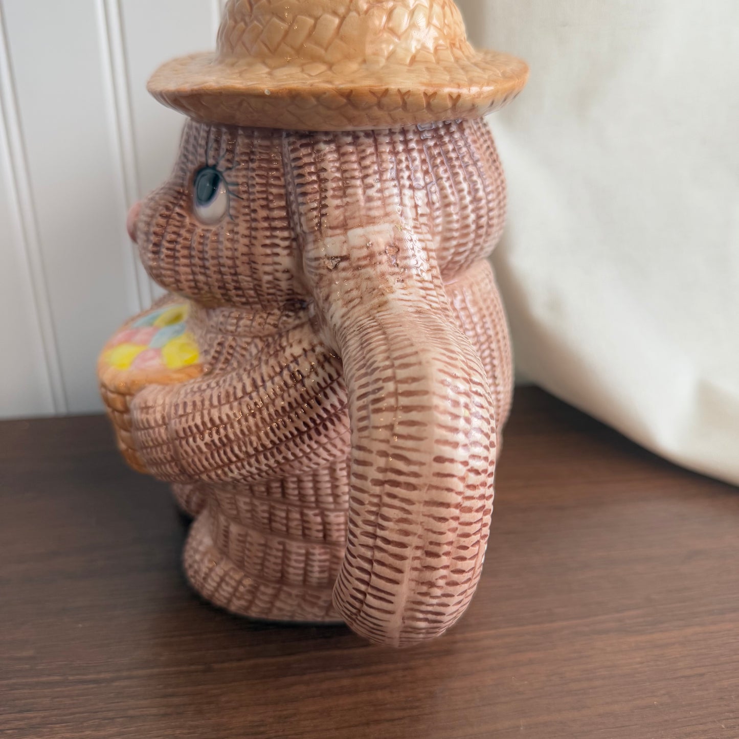 Ceramic Floppy Ears Bunny Rabbit Teapot