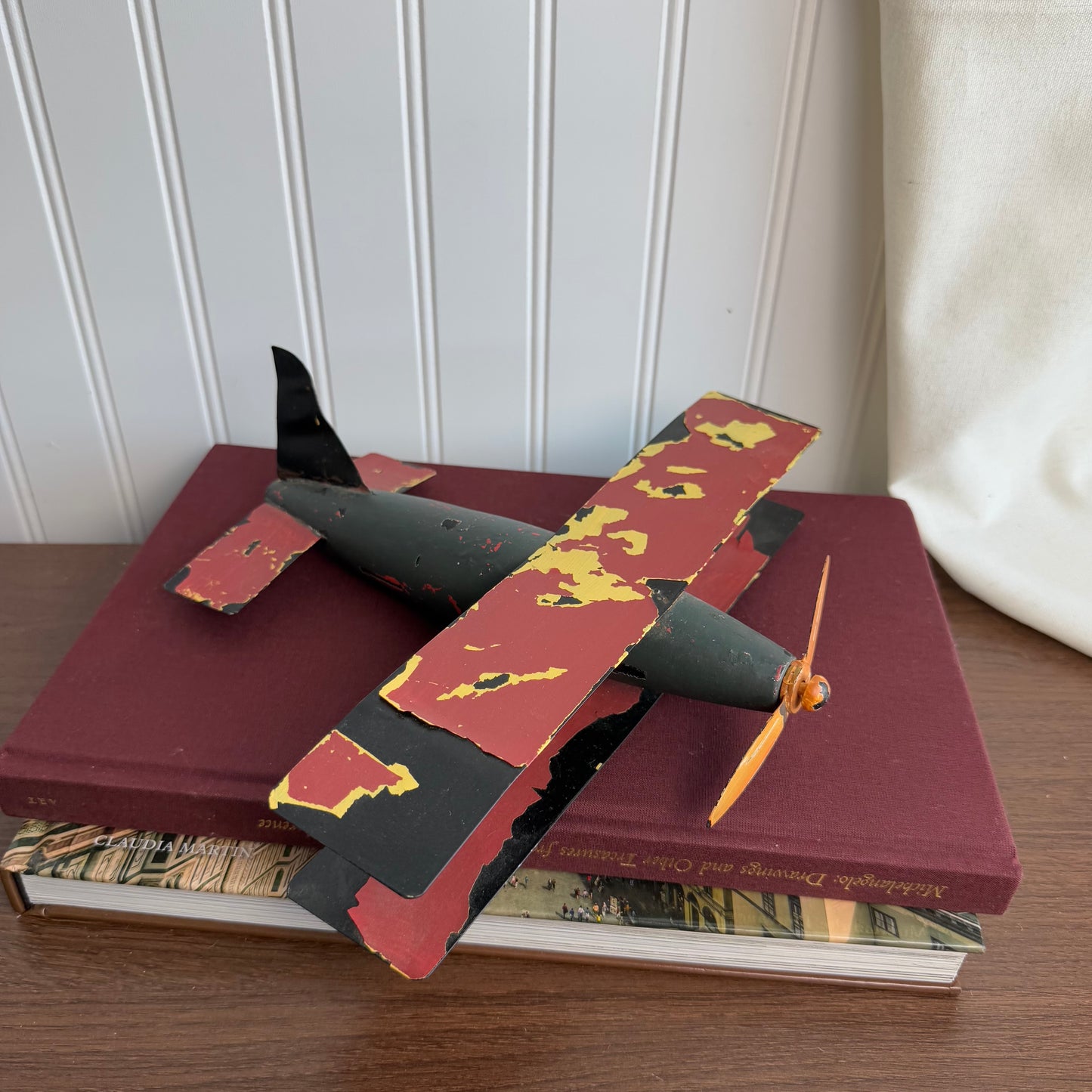 Vintage Metal Airplane