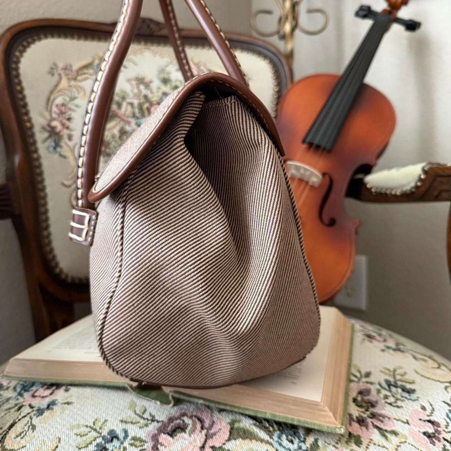 Aigner Women's Brown and Tan Bag Purse