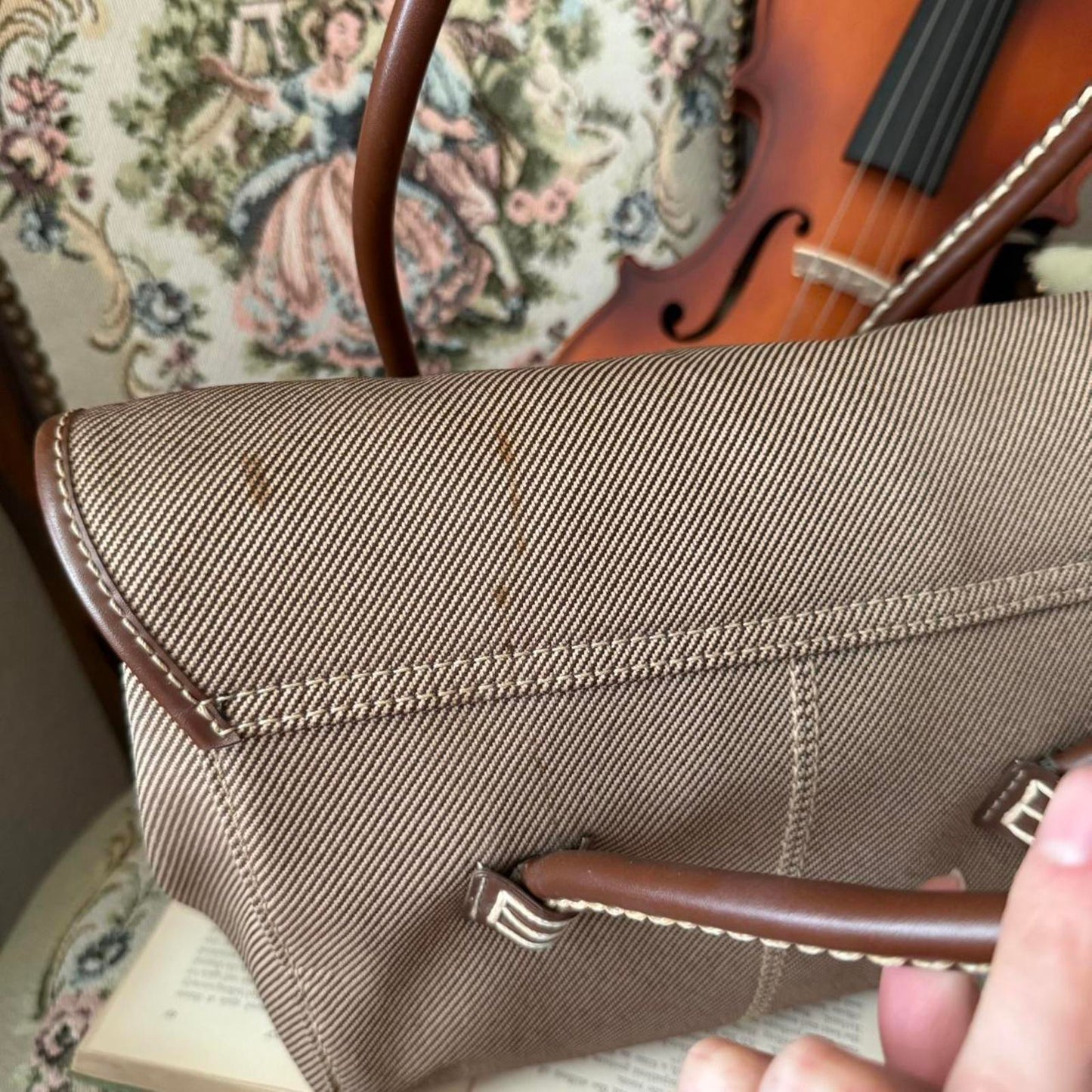 Aigner Women's Brown and Tan Bag Purse