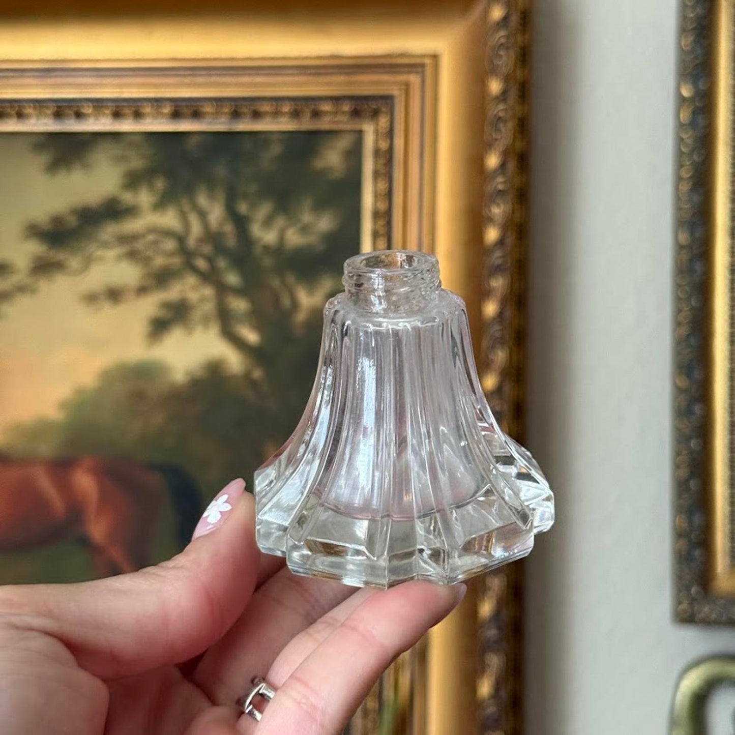 Vintage Glass Ink Wells