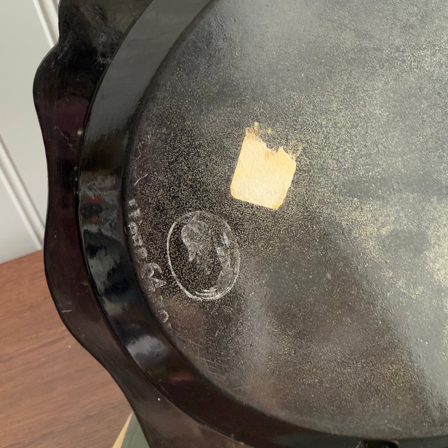 Hand Painted Flowers decorate plate