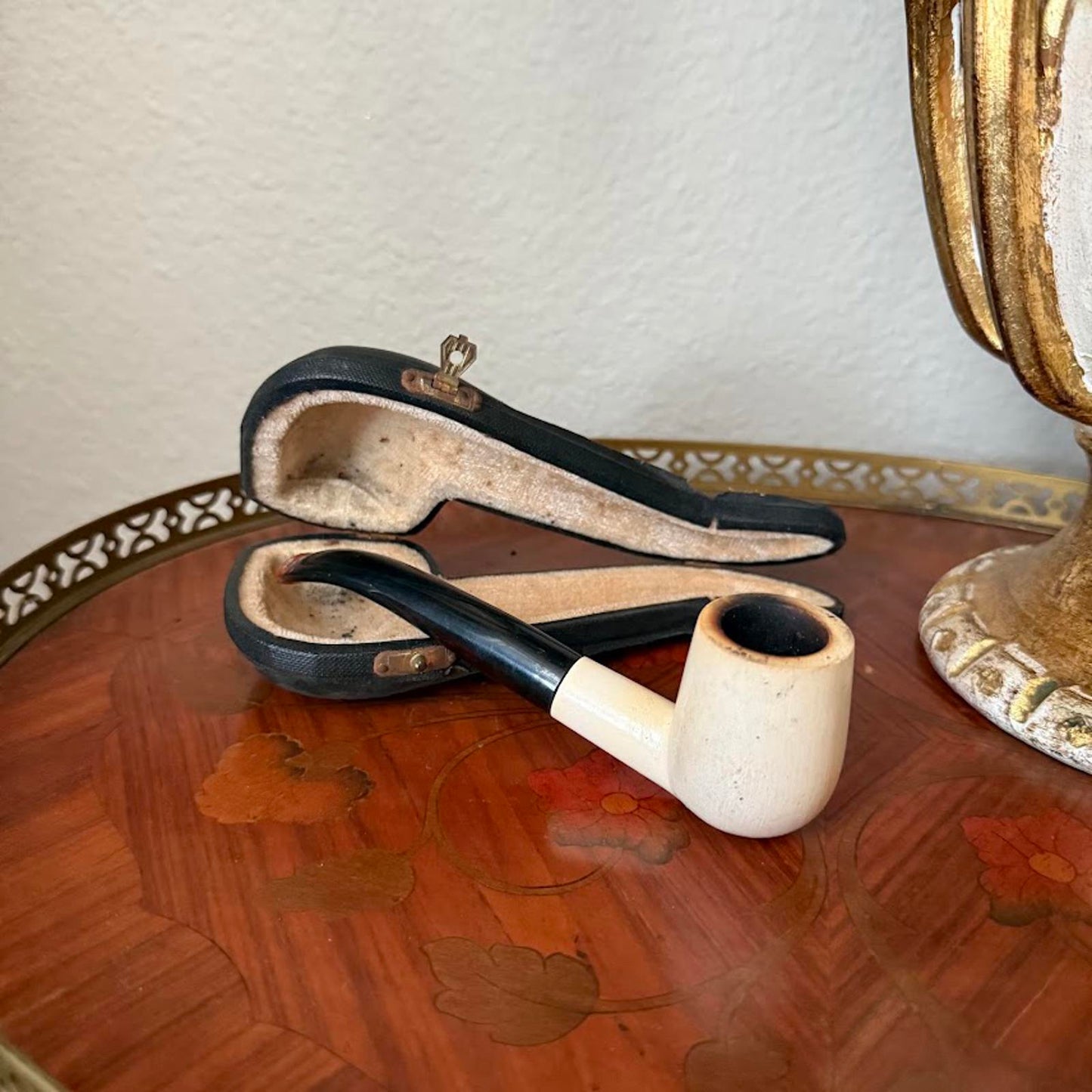 Vintage Pipe with Case