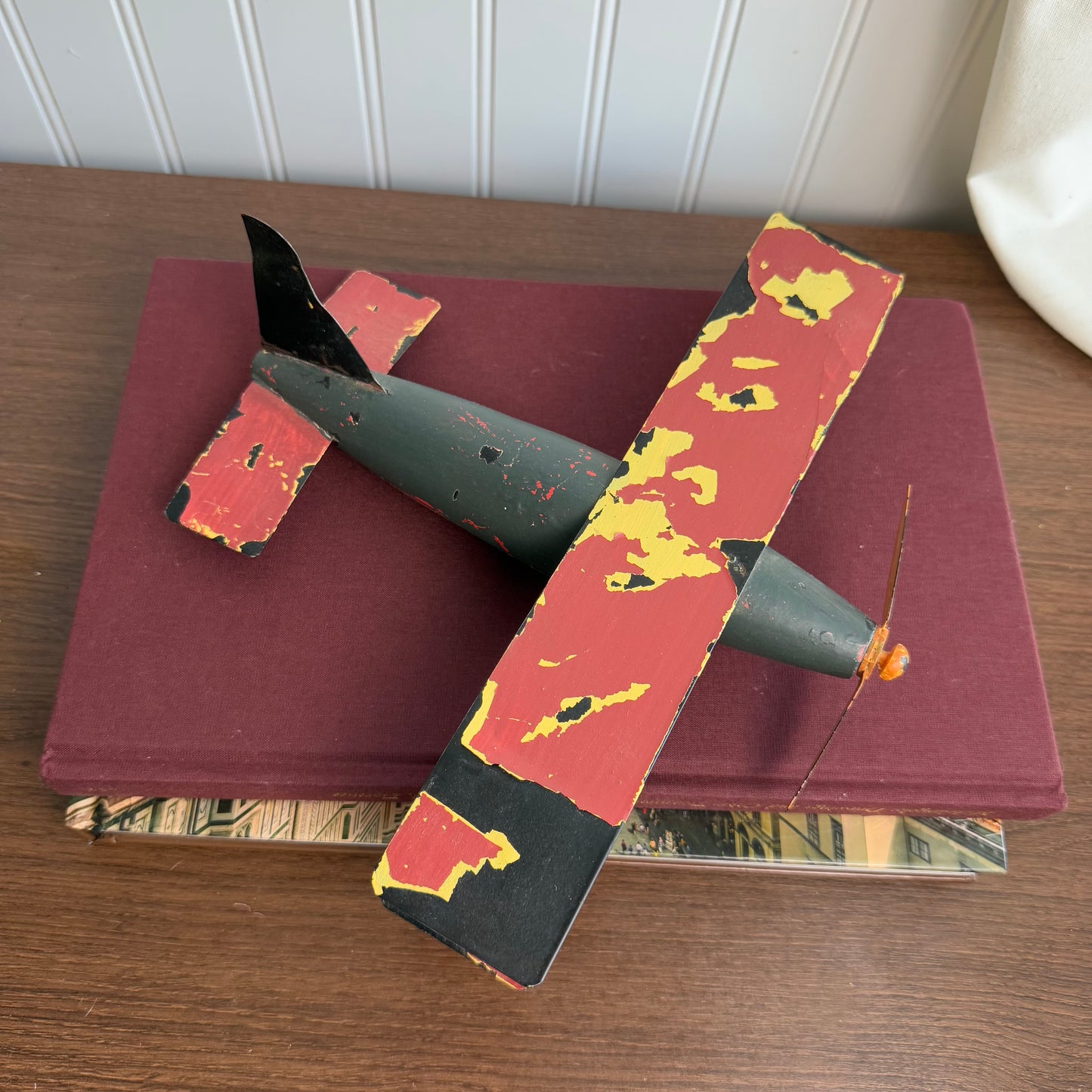 Vintage Metal Airplane