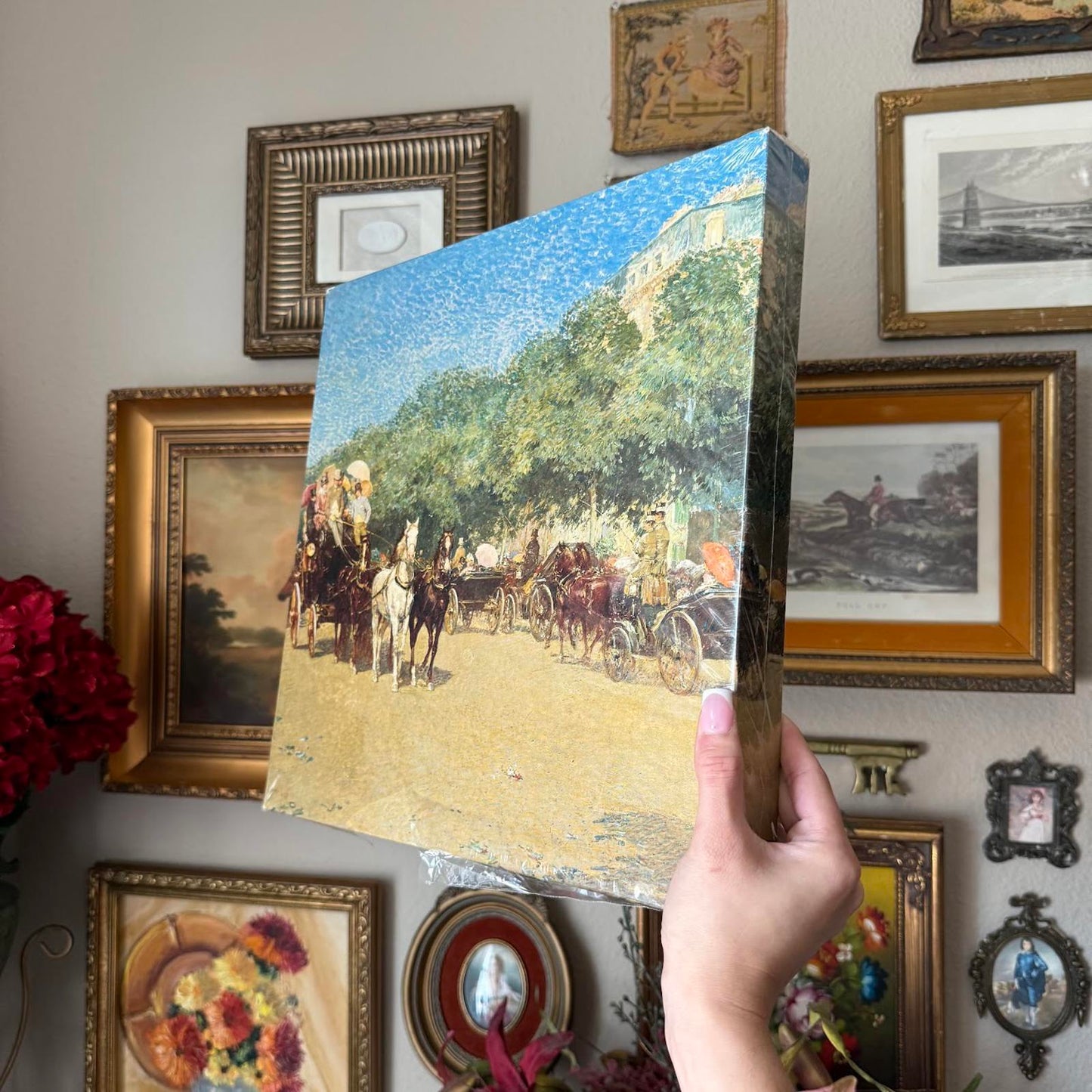 Le Jour Du Grand Prix Vintage Jigsaw Puzzle