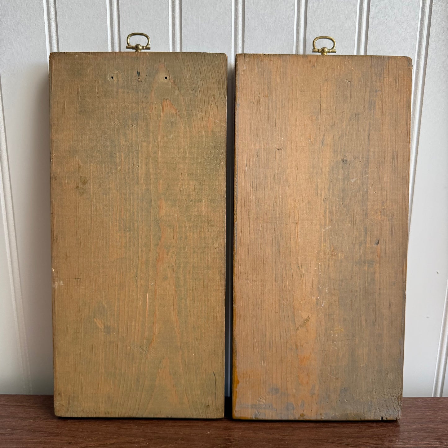 Handpainted Sunflower Wall Plaques Set