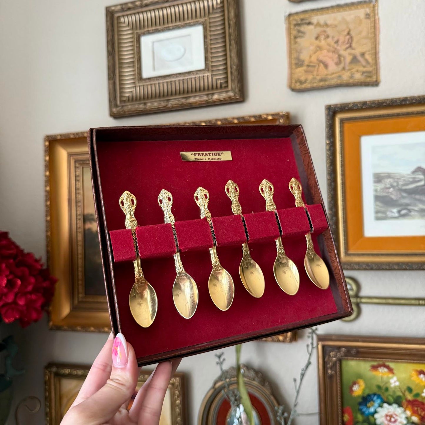 Vintage "Prestige Means Quality" Spoon Set