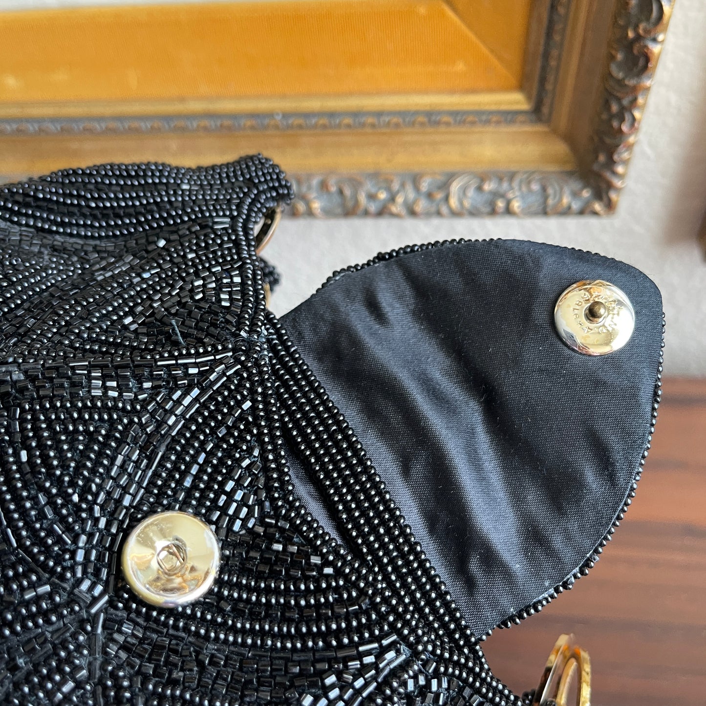 Vintage beaded evening bag waldorf Made in Japan