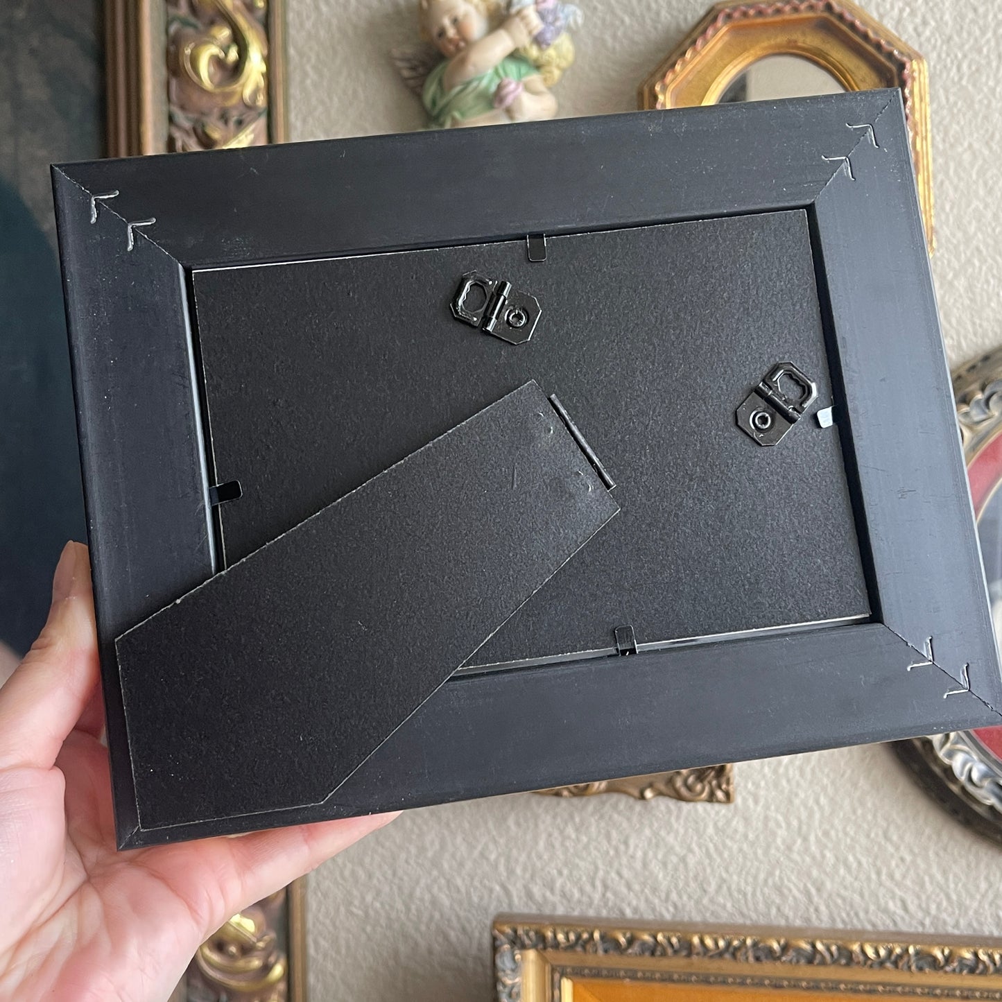 Gold tone Fall scenery landscape set of 2 Framed Prints gallery wall