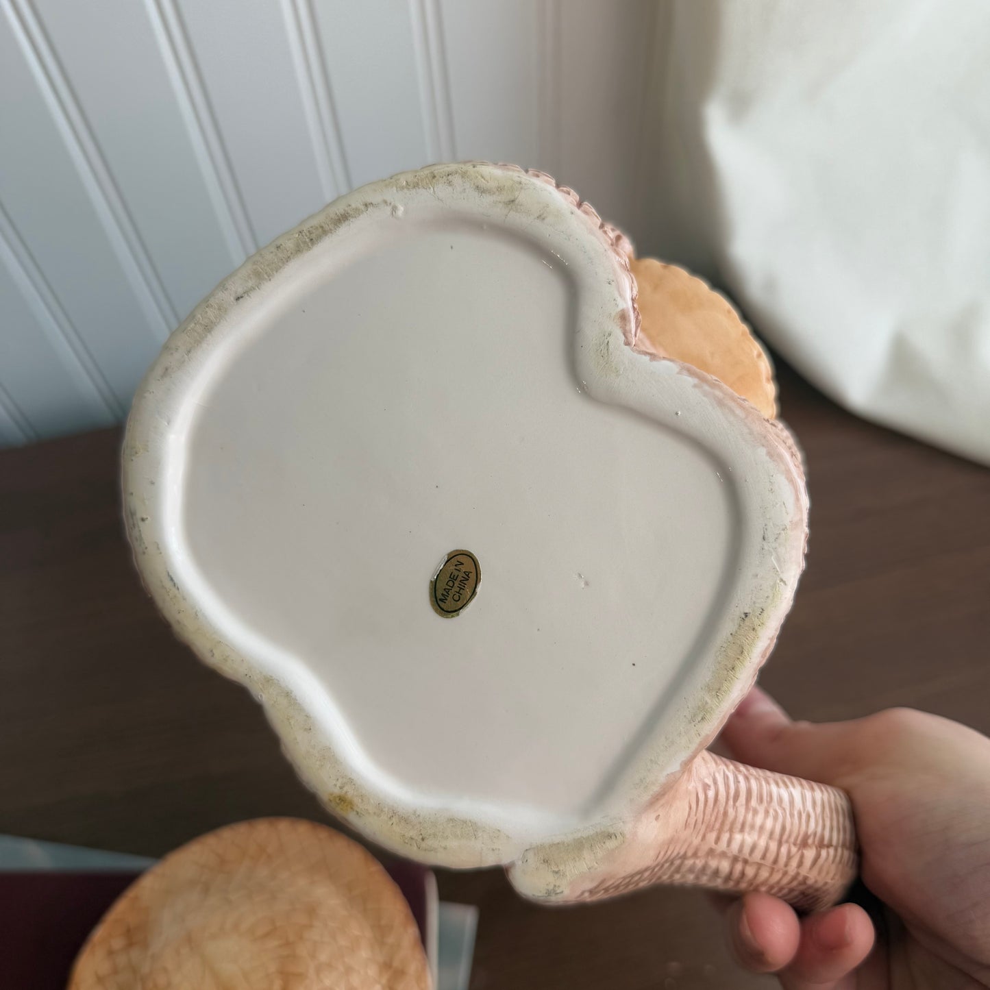 Ceramic Floppy Ears Bunny Rabbit Teapot