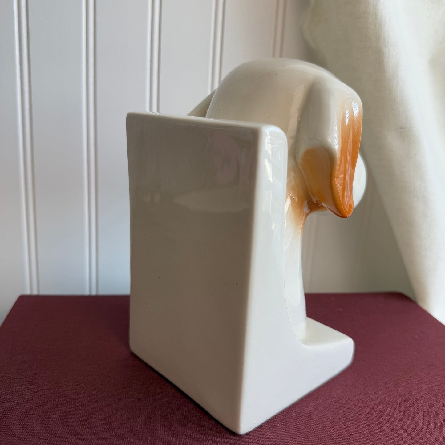 Labrador Figurine Ceramic Bookend