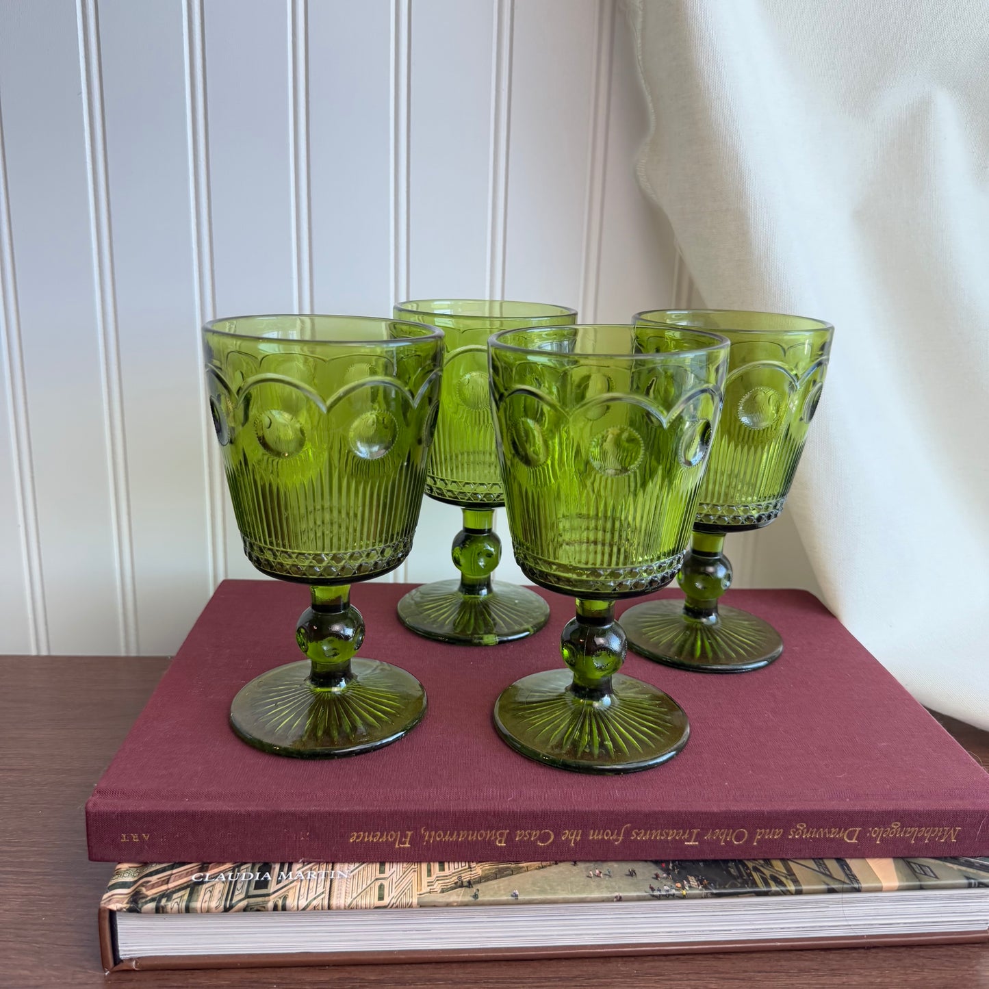 Green Water Gobbets set of 4
