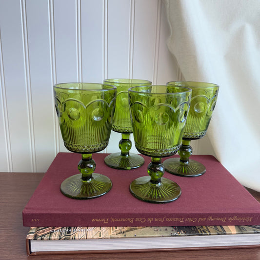 Green Water Gobbets set of 4
