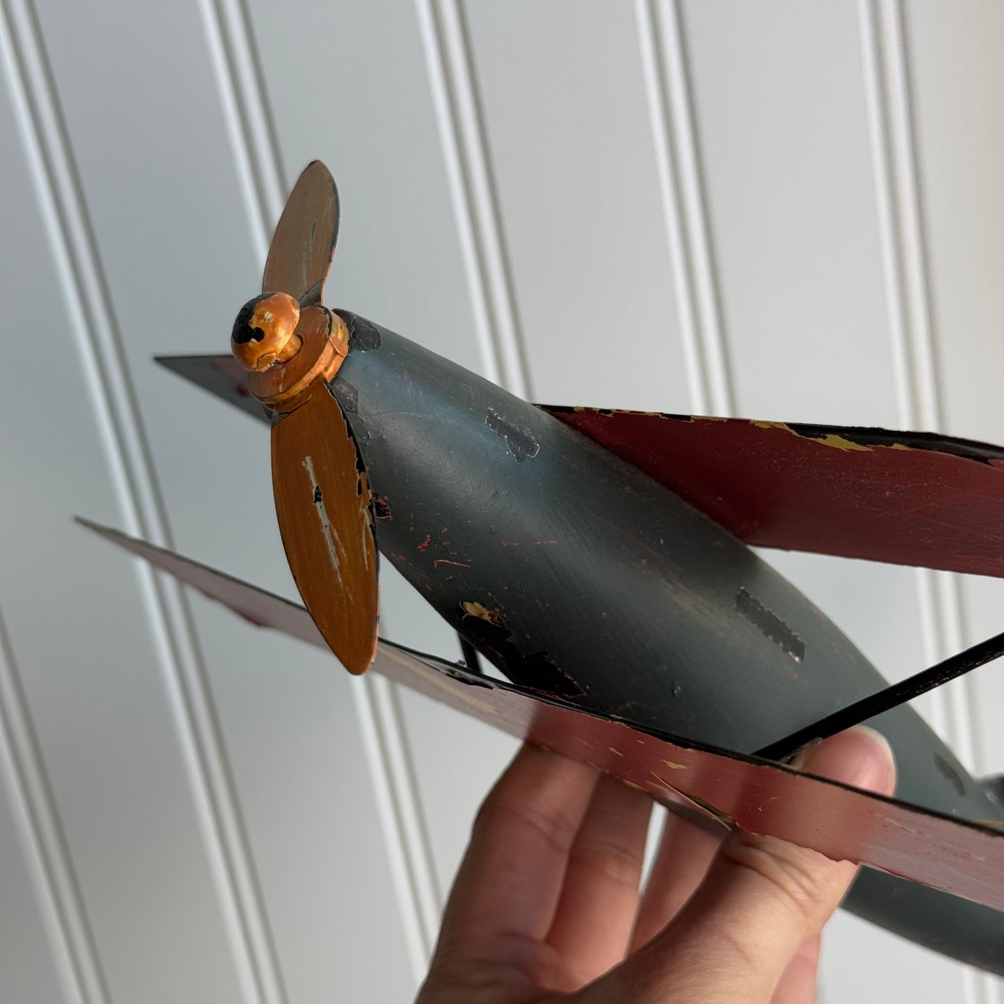 Vintage Metal Airplane