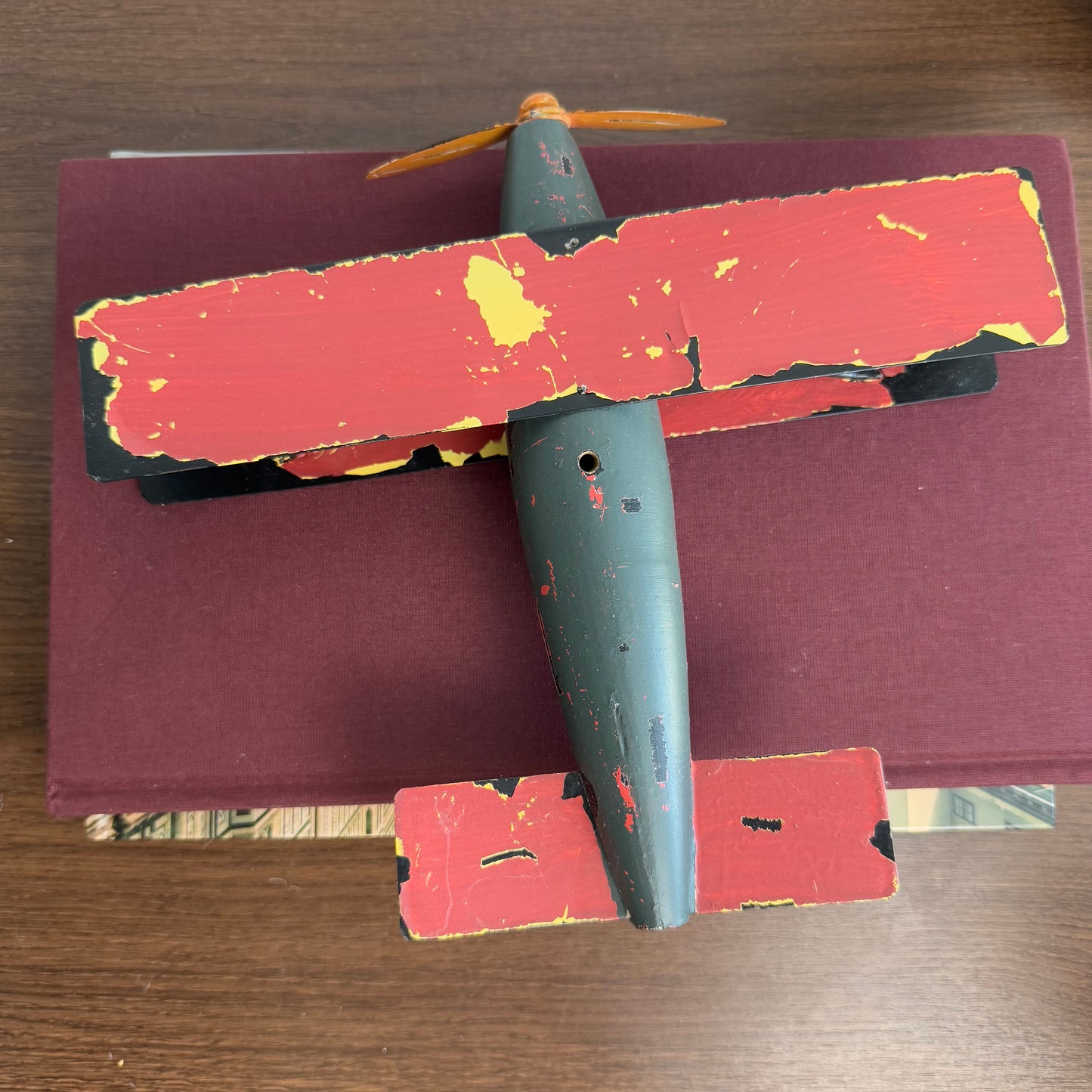 Vintage Metal Airplane