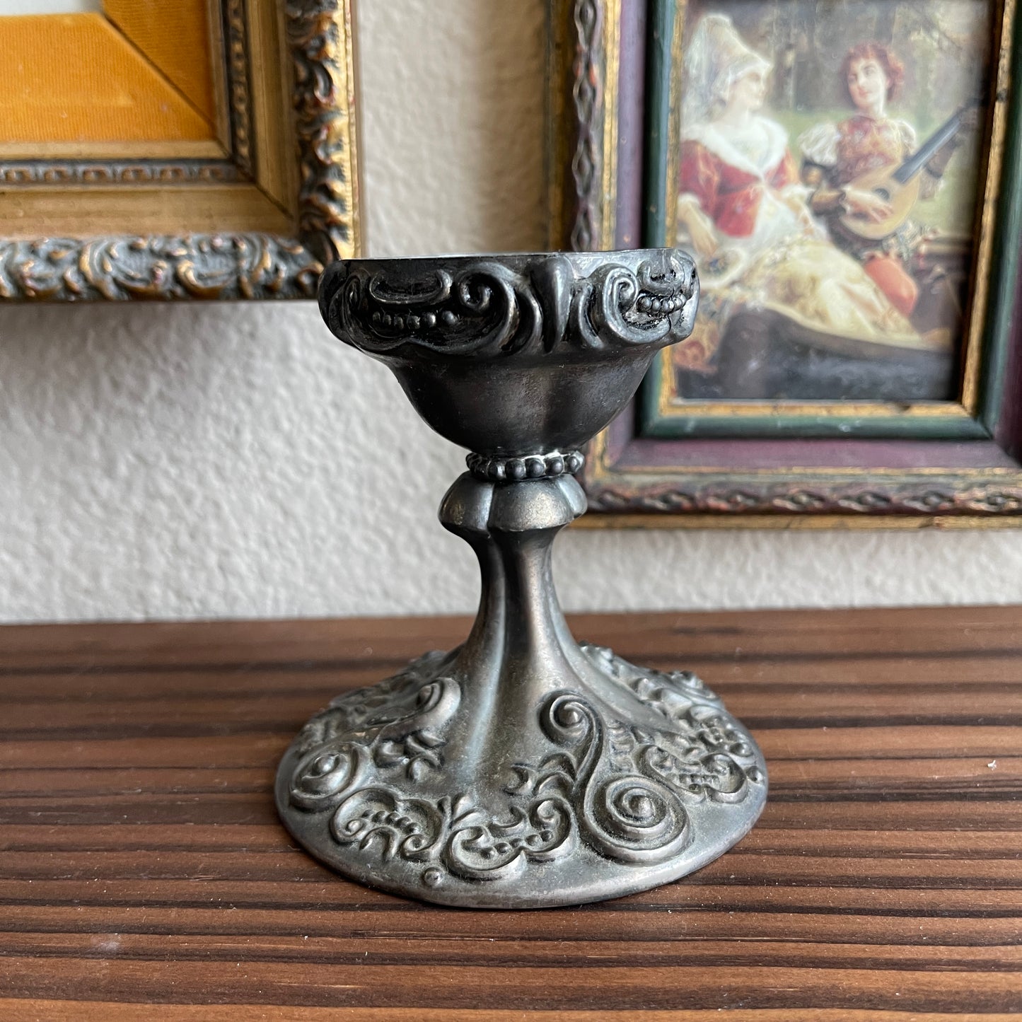 Vintage Godinger Silver Home Decorative Candlestick Candle Holders