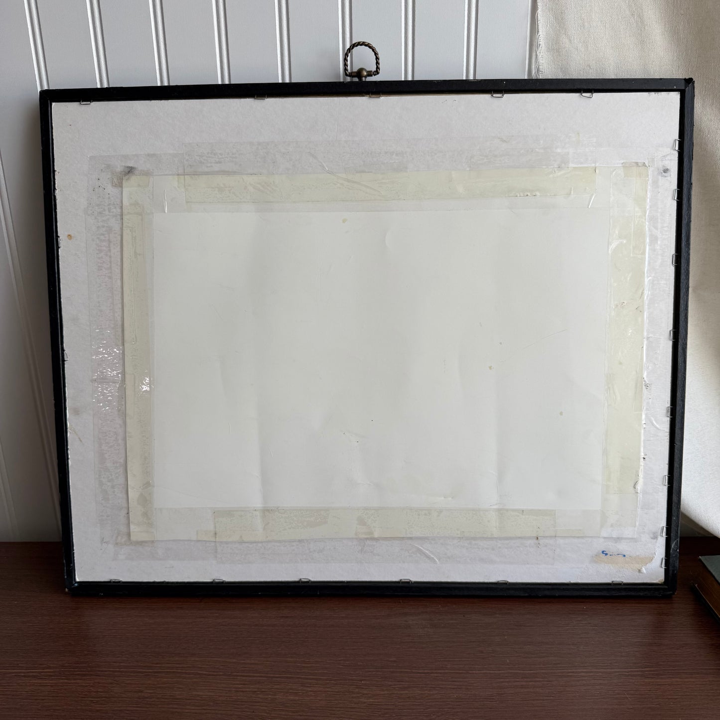Vintage George Washington's Mount Vernon scenery Print Framed