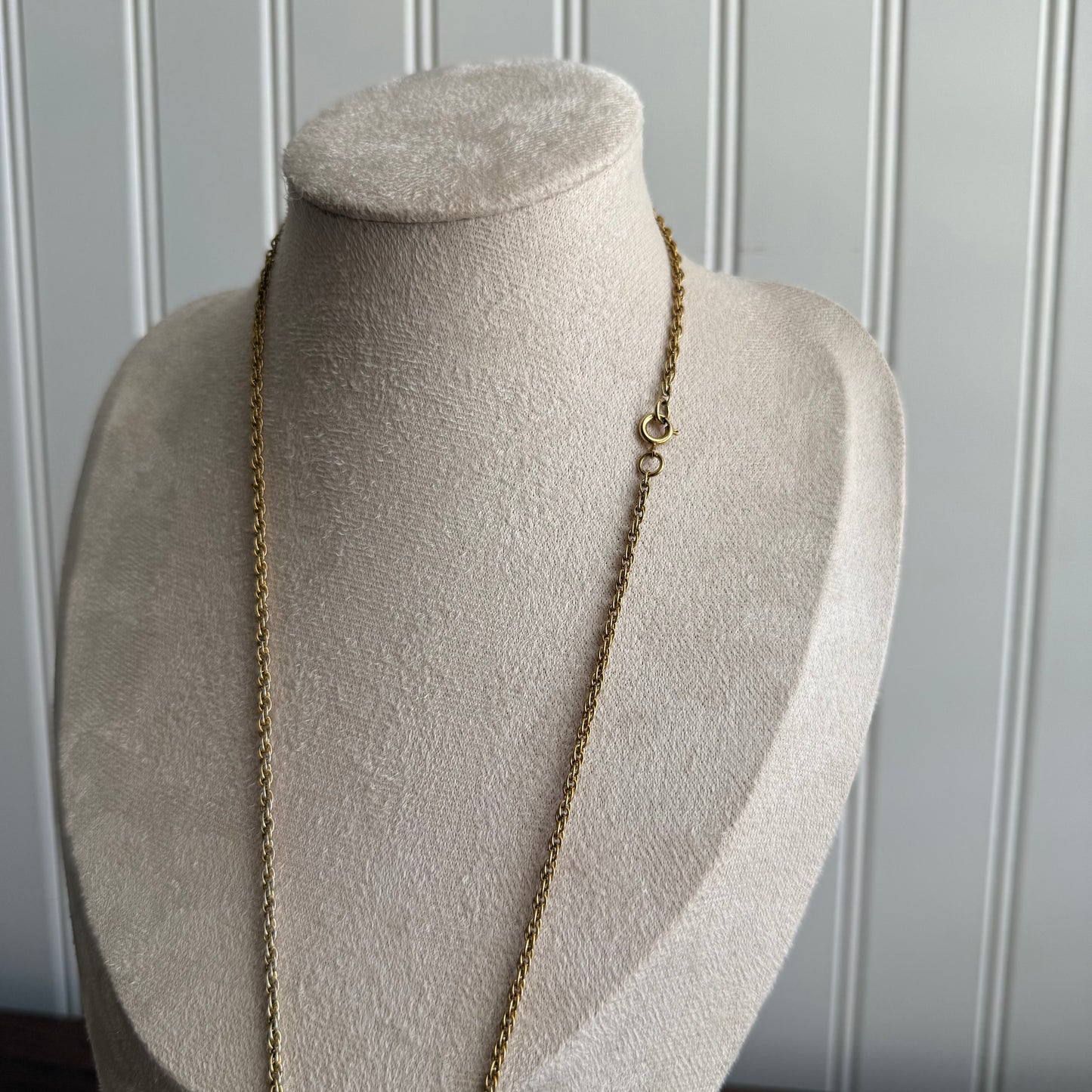 Vintage Pendant Locket Engraved S Necklace