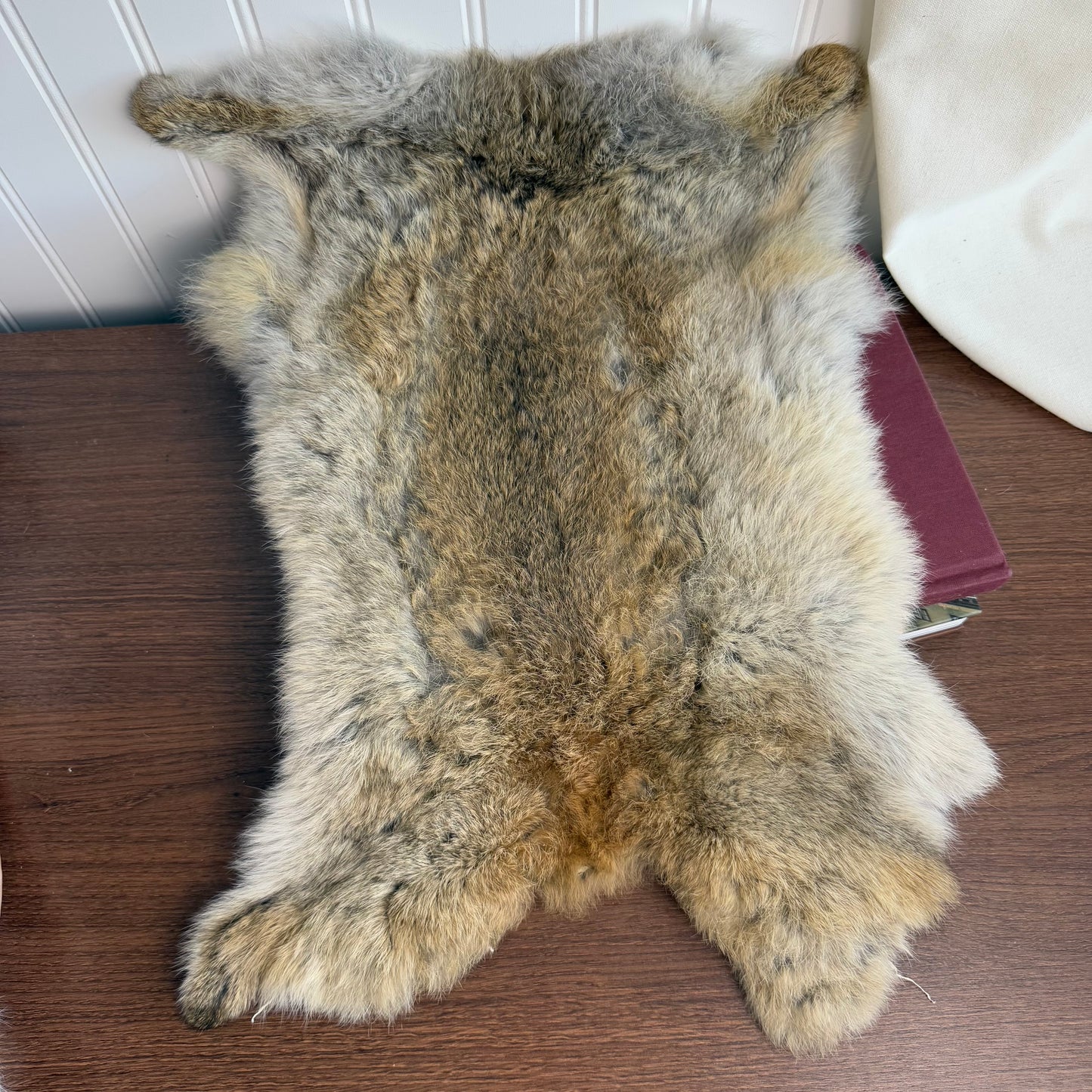 Set of 3 Rabbit Fur Pelts