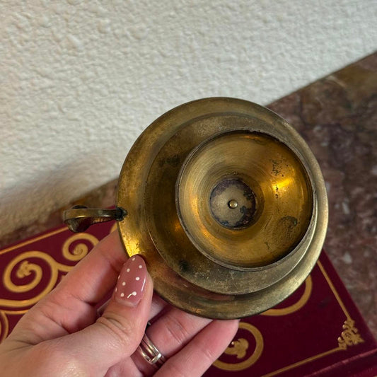 Vintage Brass Candlestick Holder