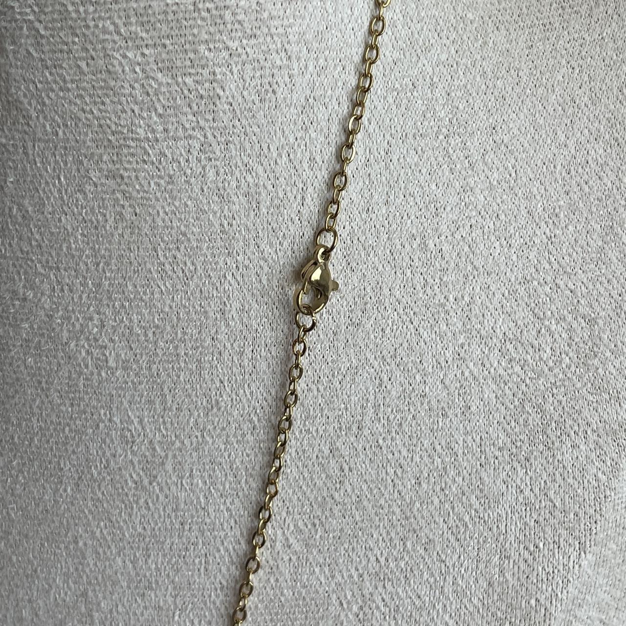 Vintage Style cherub cupid & mini Heart detailed locket necklace