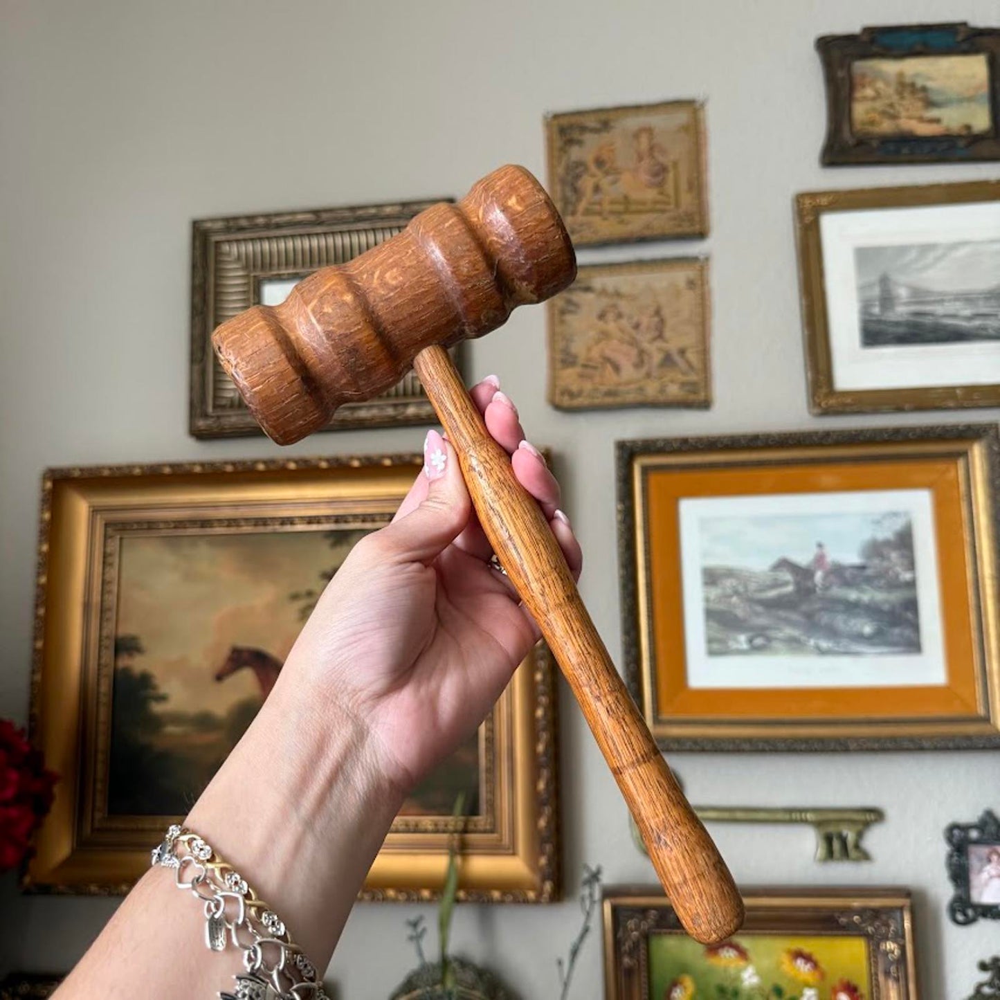 Vintage Wooden Mallet
