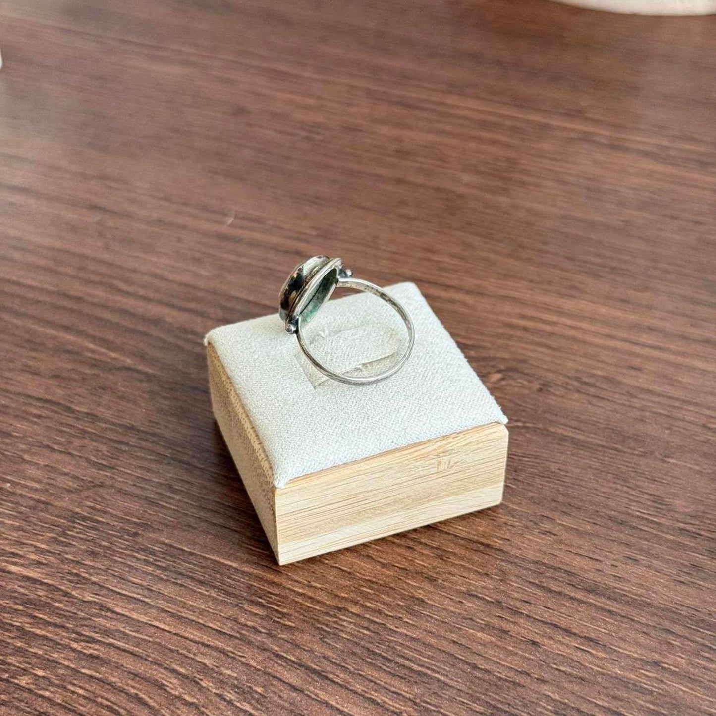 Vintage Cameo Silver ring size 5