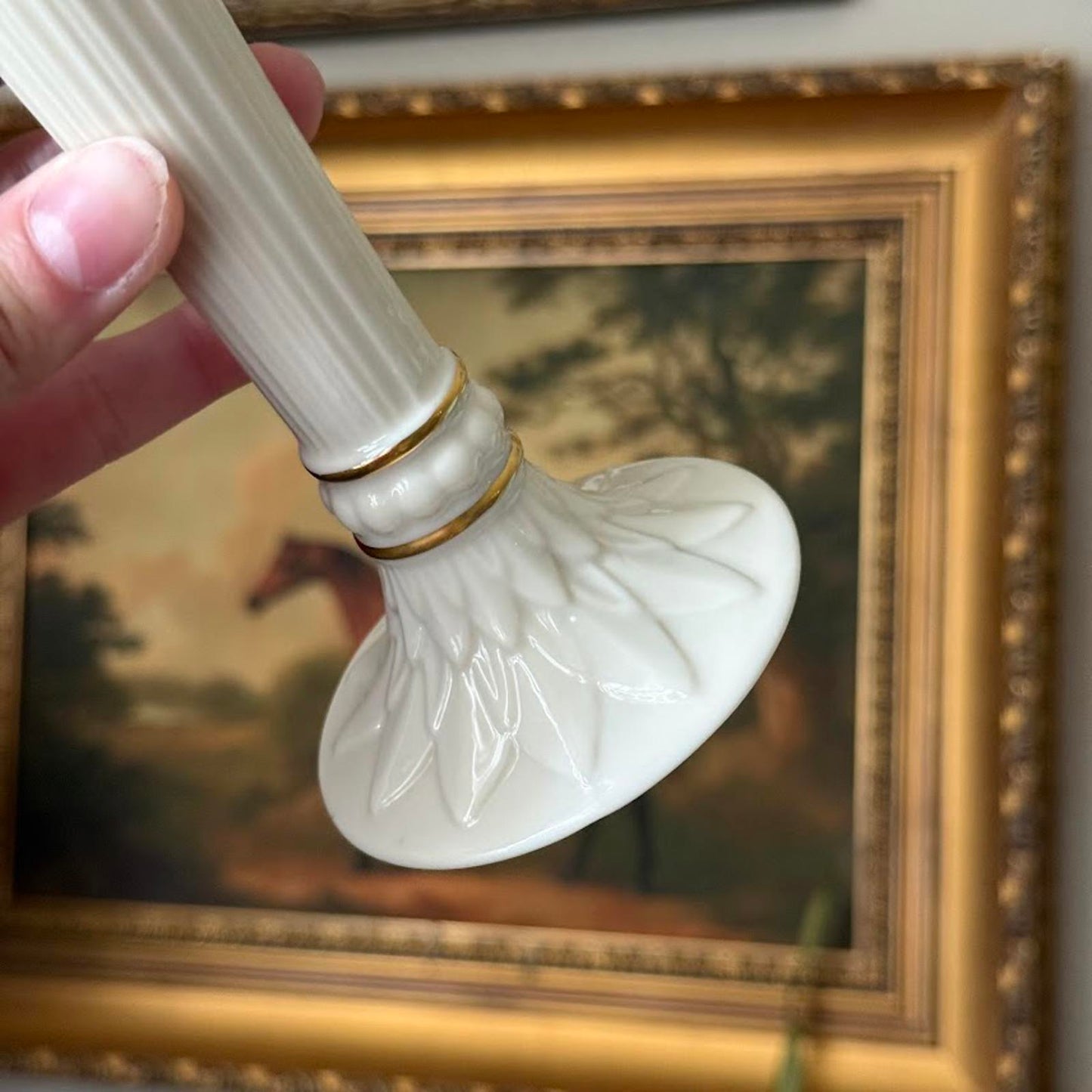 Vintage Cream Lenox Bud Vase