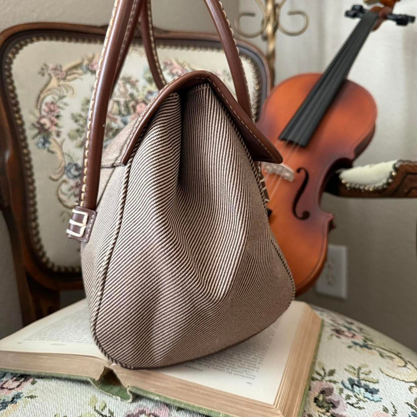 Aigner Women's Brown and Tan Bag Purse