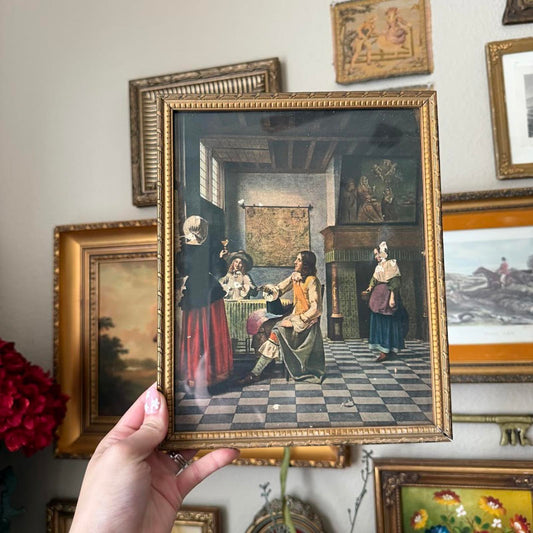 Vintage Wooden Frame Print