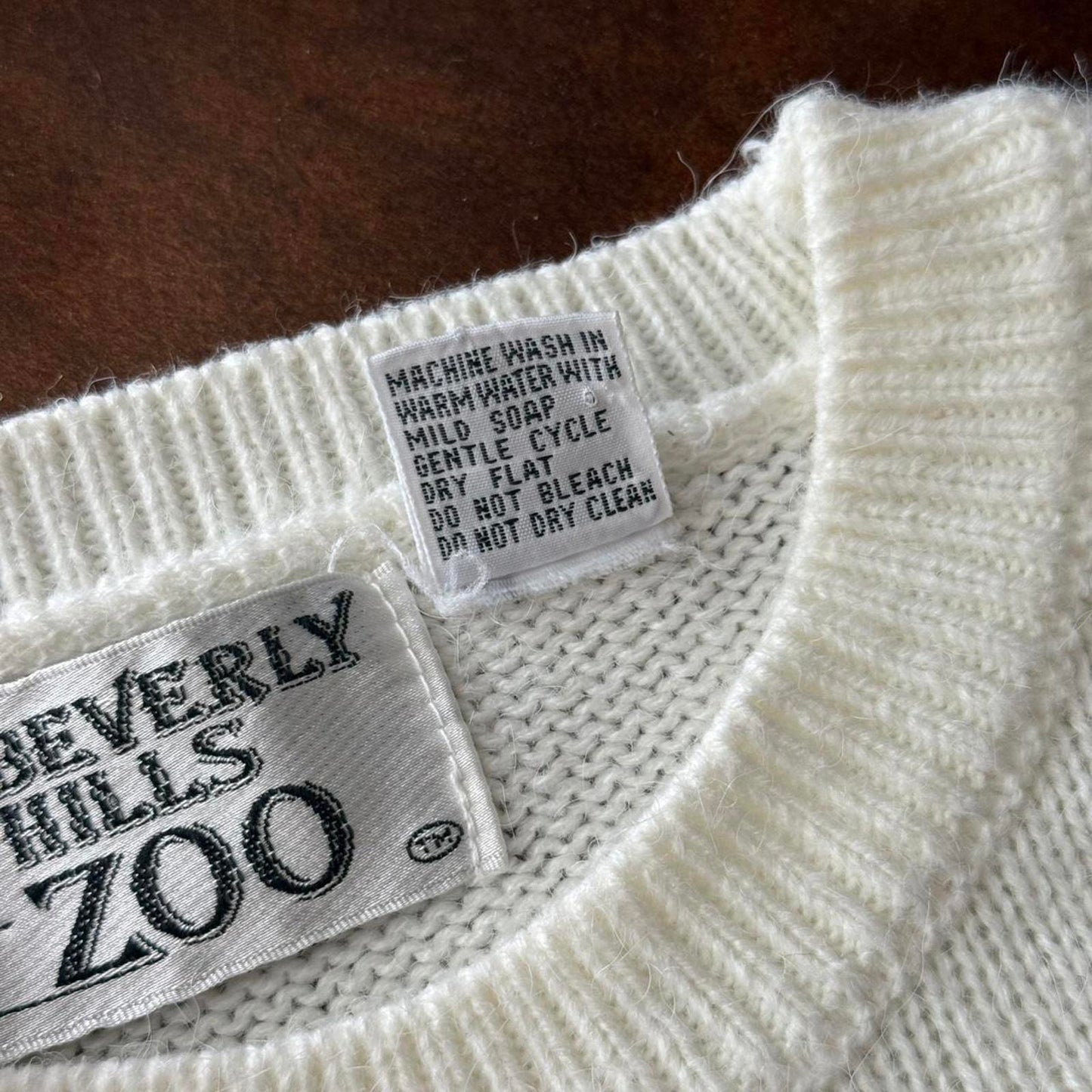 Vintage 80s Beverly Hills Zoo Womens