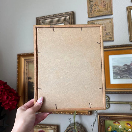 Vintage Wooden Frame Print